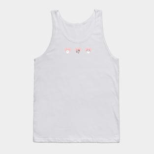 Cats in hearts Tank Top
